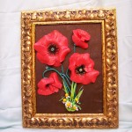 Quadro con Papaveri